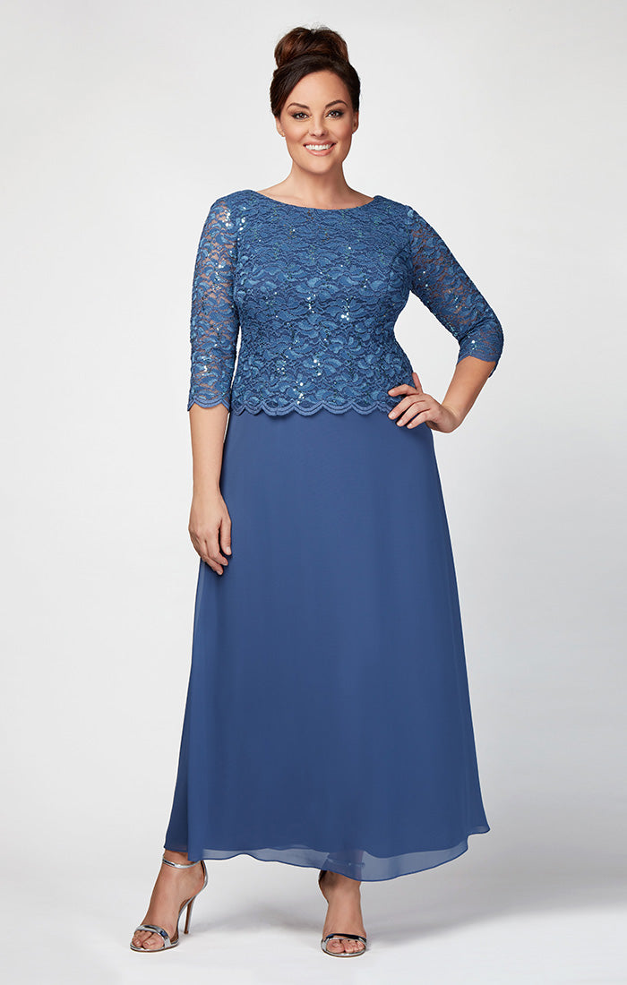 Lime Chiffon Gown main image 0