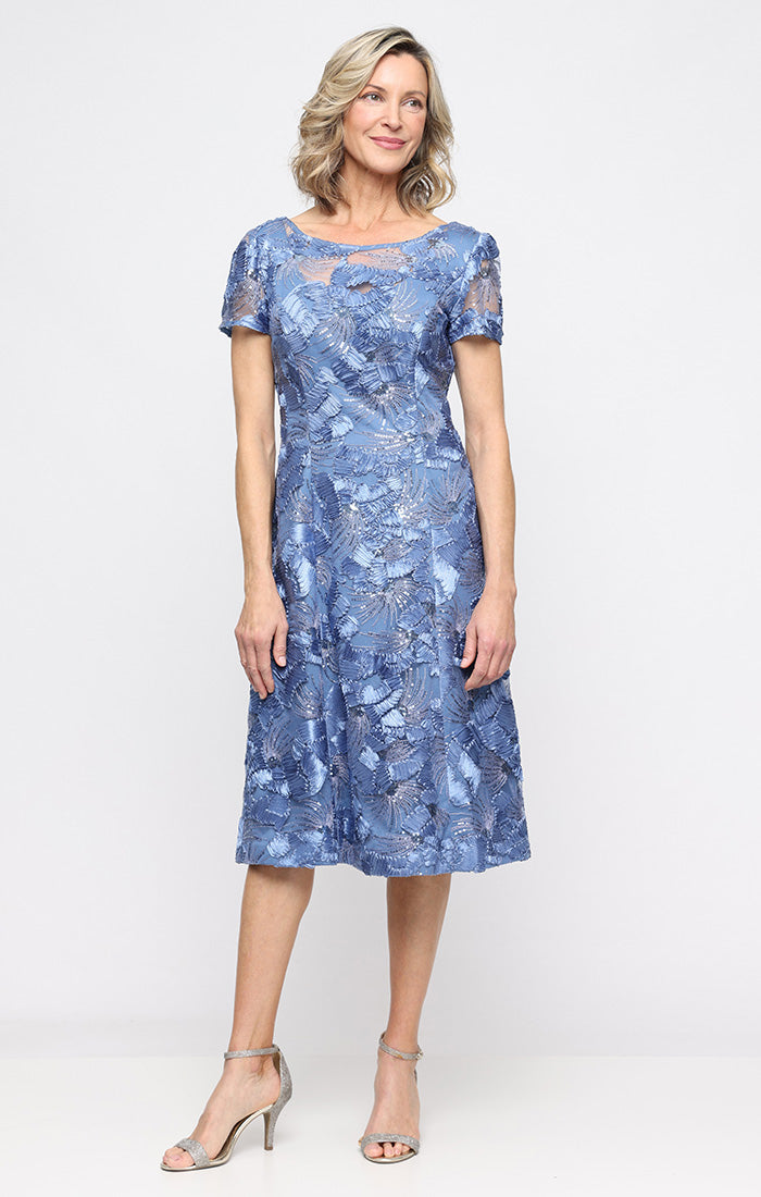 tea length cocktail dresses with sleeves Alex Evenings Women's Dress Cap Sleeves, Champagne, 14 2022FW US30) and in custom Size:Xlarge Wedtrend Women A Line Lace