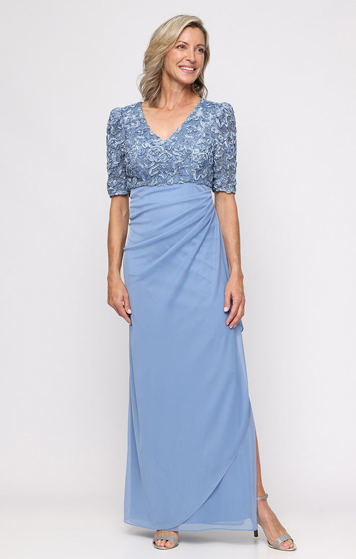 Petite Rebecca Puff Sleeve Detail Dress