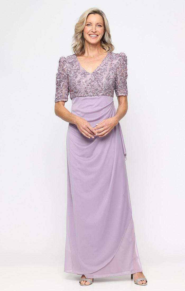 Petite Rebecca Puff Sleeve Detail Dress