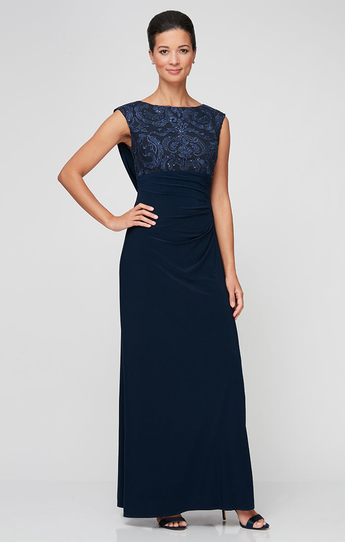 Matte Jersey Empire Dress