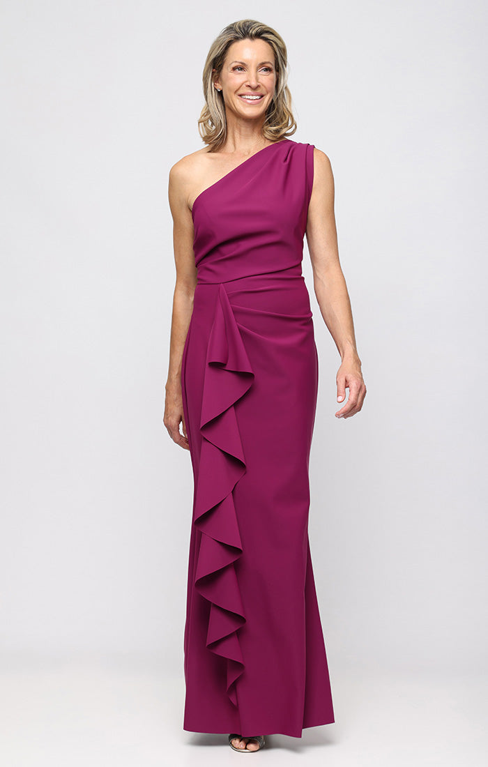 One Shoulder Contour Dress