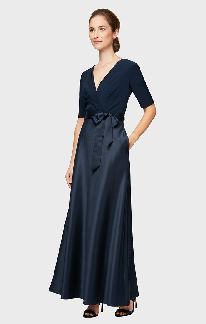 alex evenings surplice v-neck sleeveless ruched brooch sheath dress Alex Evenings | Dresses | Alex Evenings Surplice Vneck Sleeveless Ruched  Brooch Sheath Dress