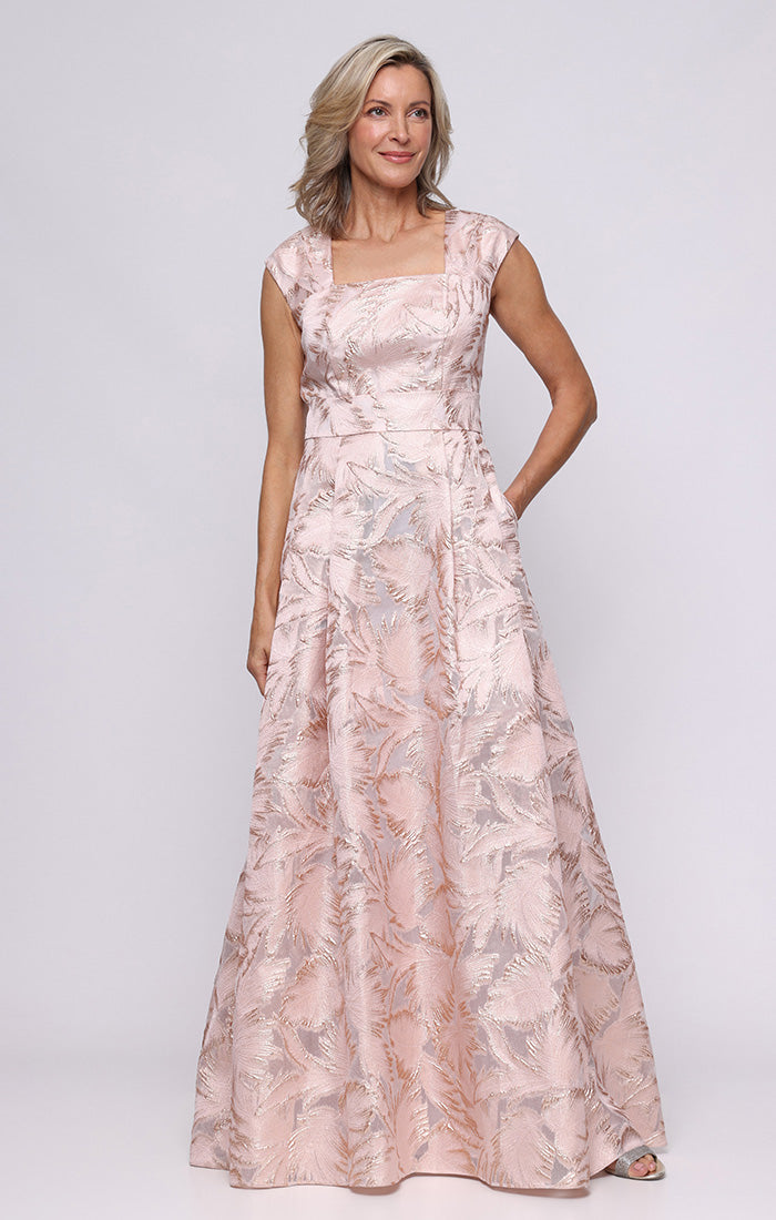 Petite Jacquard Dress | Alex Evenings