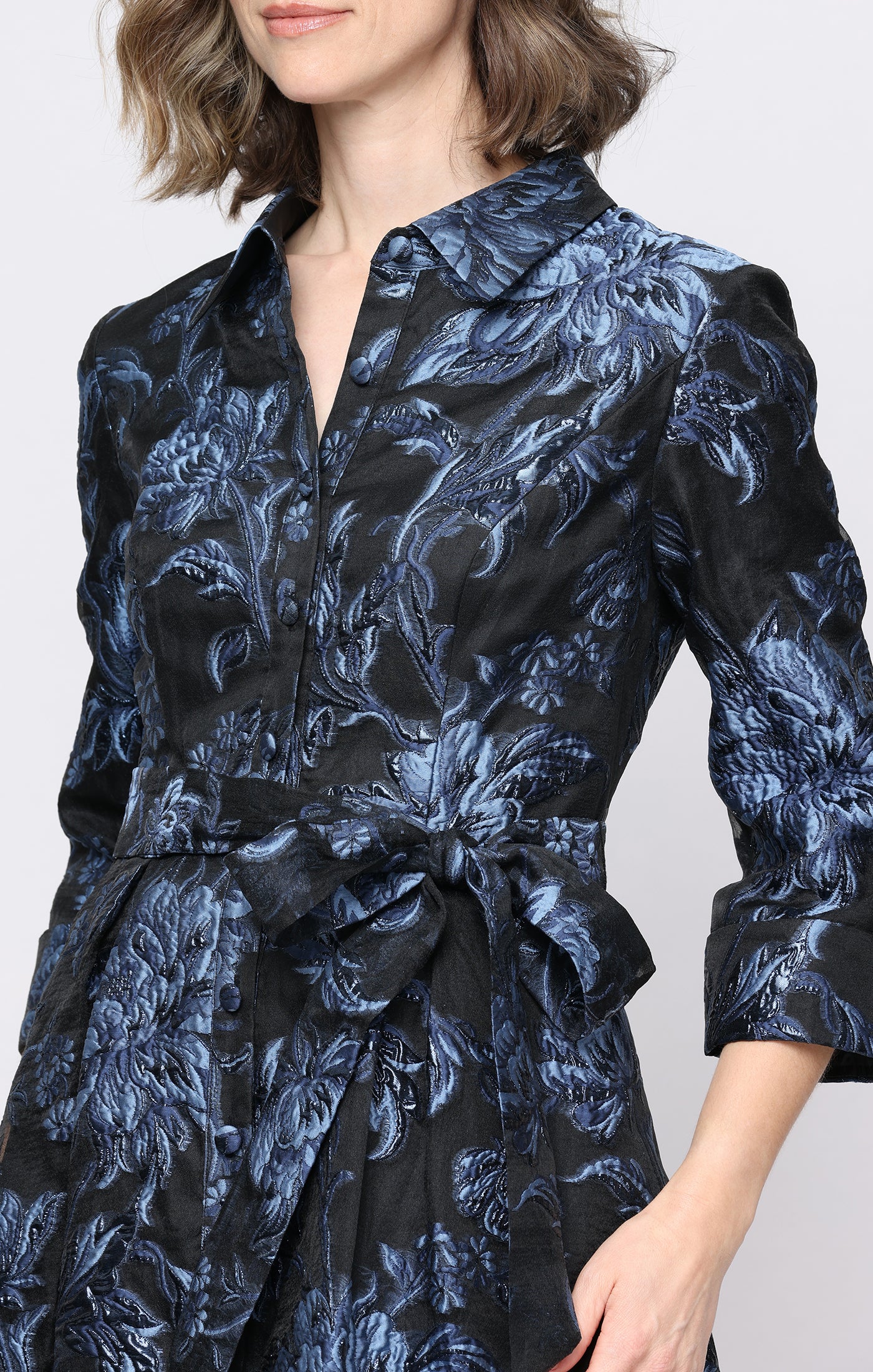 black / blue