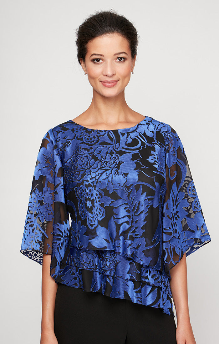 black / blue