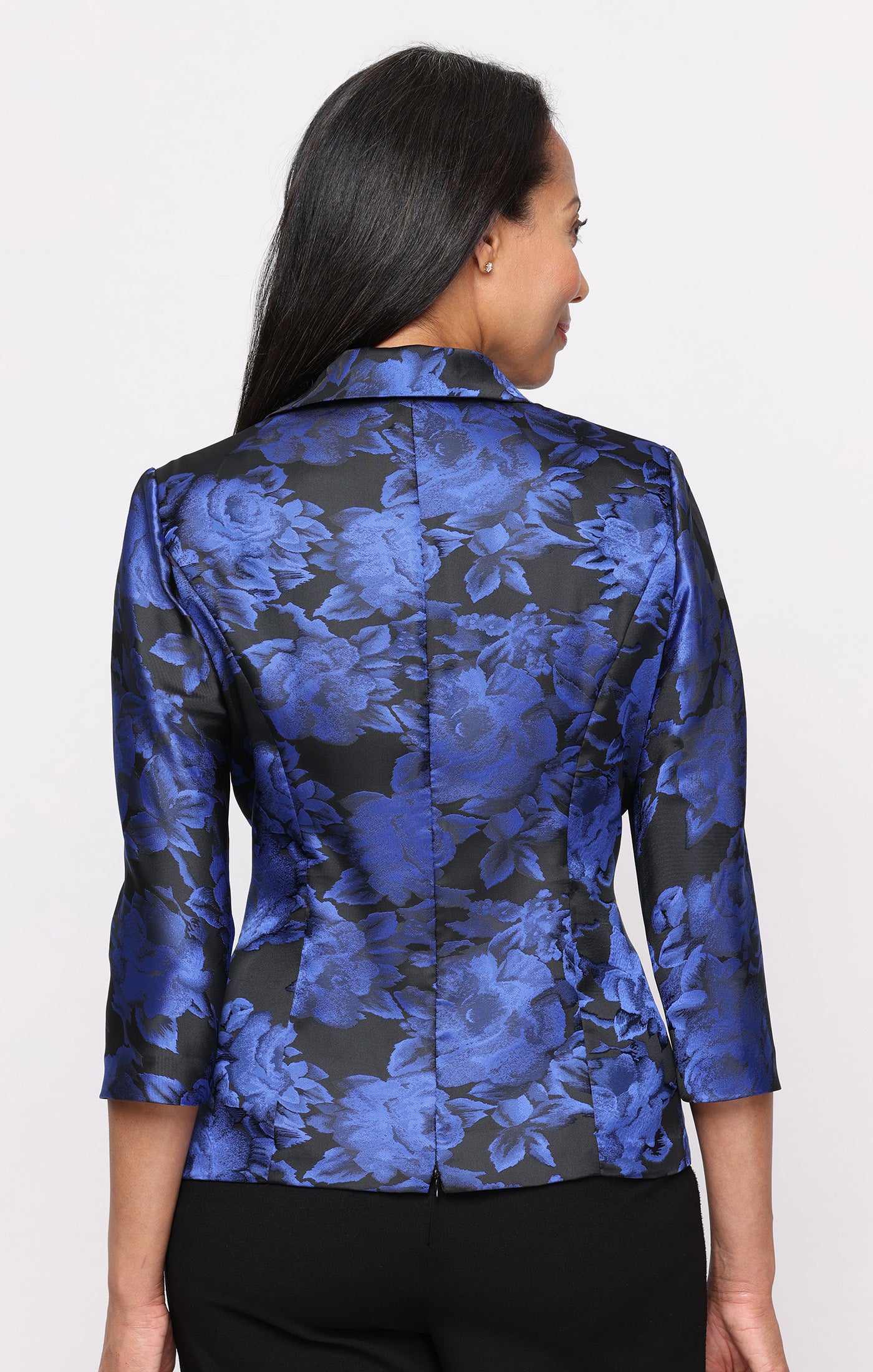 black / blue