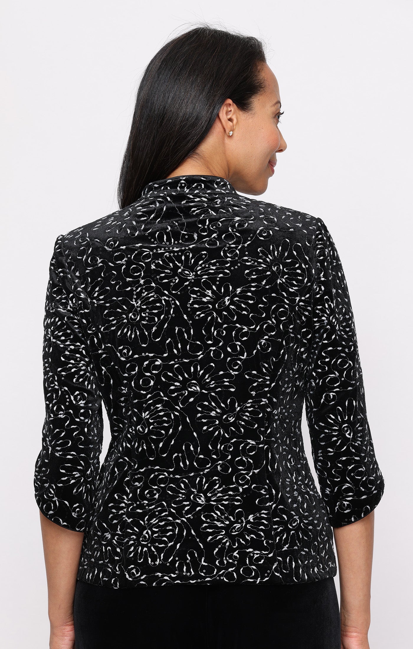 black / silver