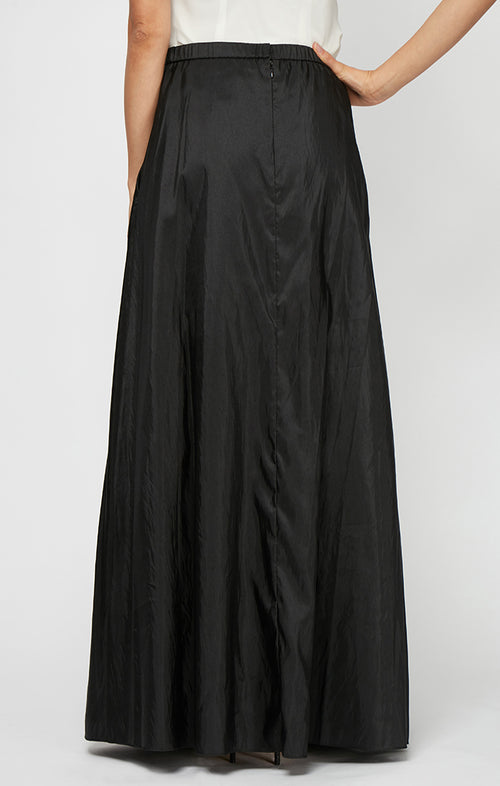 Long Full Taffeta Skirt