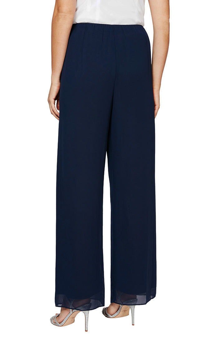 Chiffon Straight Pant