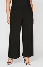 Plus Matte Jersey Straight Leg Long Pant