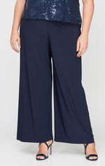 Plus Matte Jersey Straight Leg Long Pant