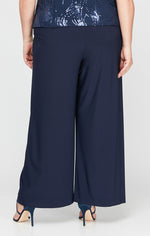 Plus Matte Jersey Straight Leg Long Pant