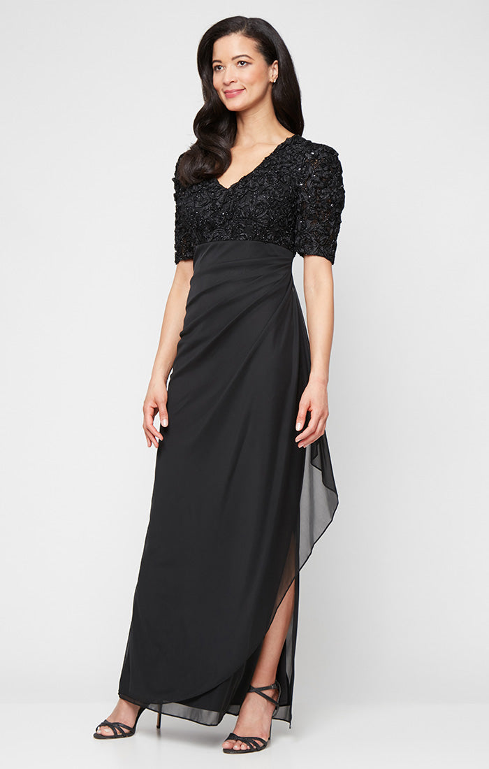 Rebecca Puff Sleeve Detail Dress
