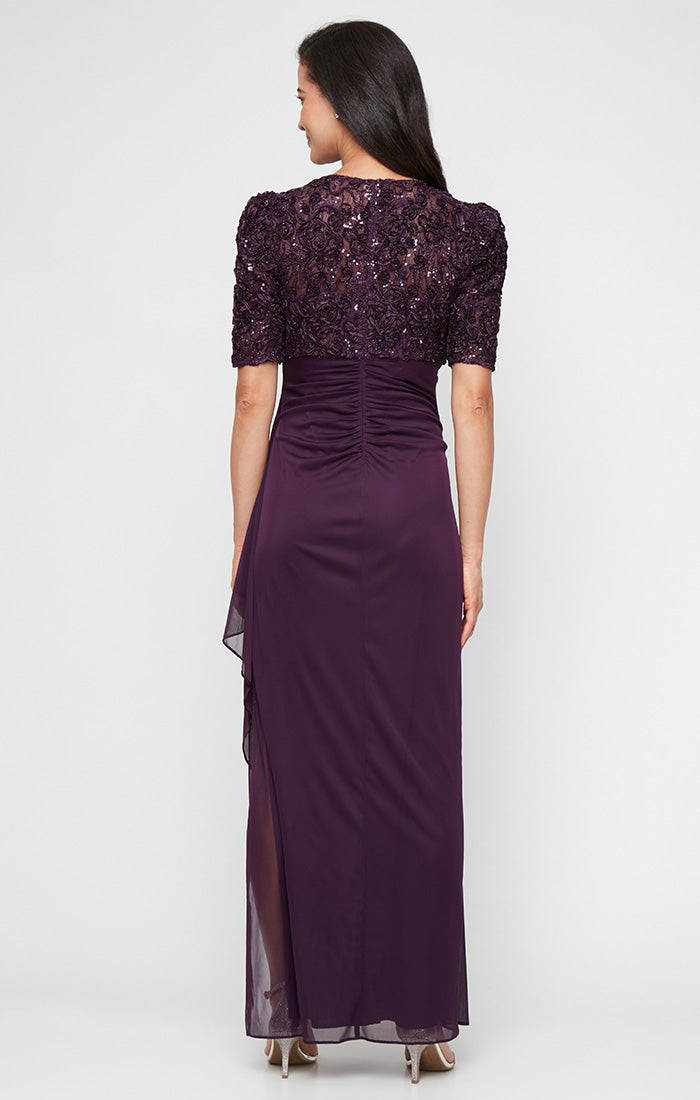 Petite Rebecca Puff Sleeve Detail Dress