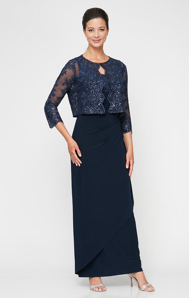 Dawn Embroidered Jacket dress