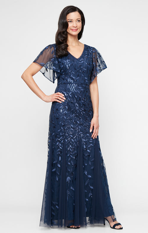 Flutter Sleeve Dresses Flutter Sleeve Formal Dresses Evening Gowns flutter-sleeve-dresses-flutter-sleeve-formal-dresses-evening-gowns