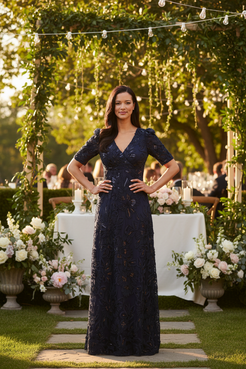 Jennifer Empire Waist Gown