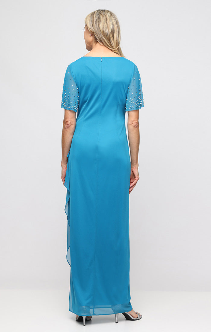 Alex Evenings Layla Empire Waist Dress VIOLET / 18 Alex Evenings Layla Empire Waist Dress VIOLET / 18