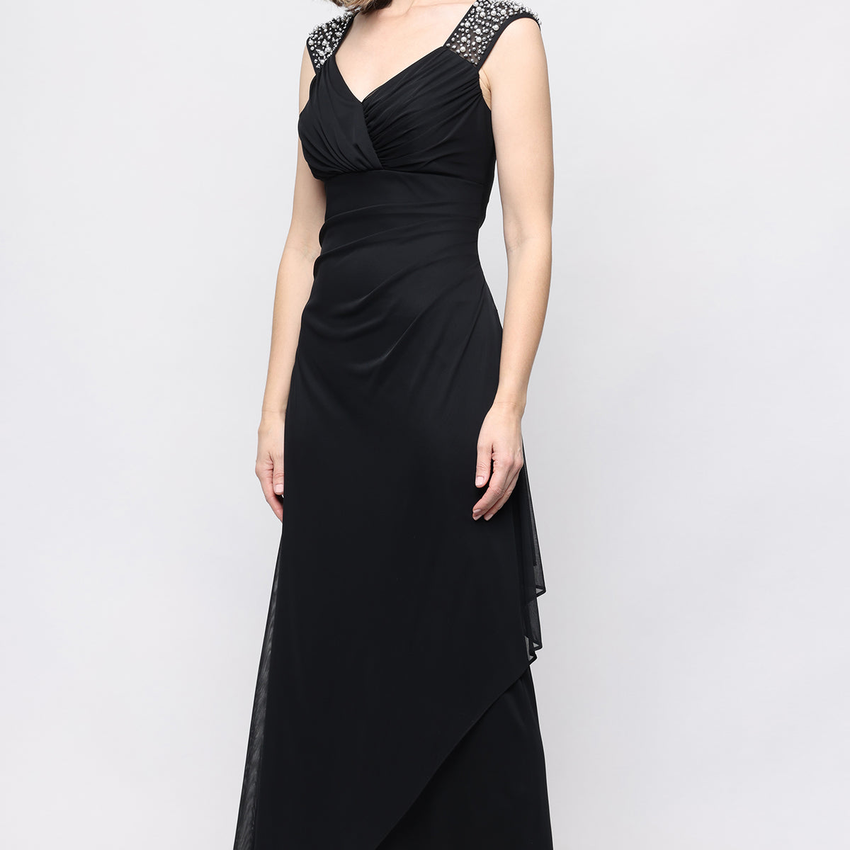 empire waist black dress Evening Gown category_marketing---best-sellers Gingerbread Girl Dress, Girls Floor length Color:Bouquet/Rose Gold