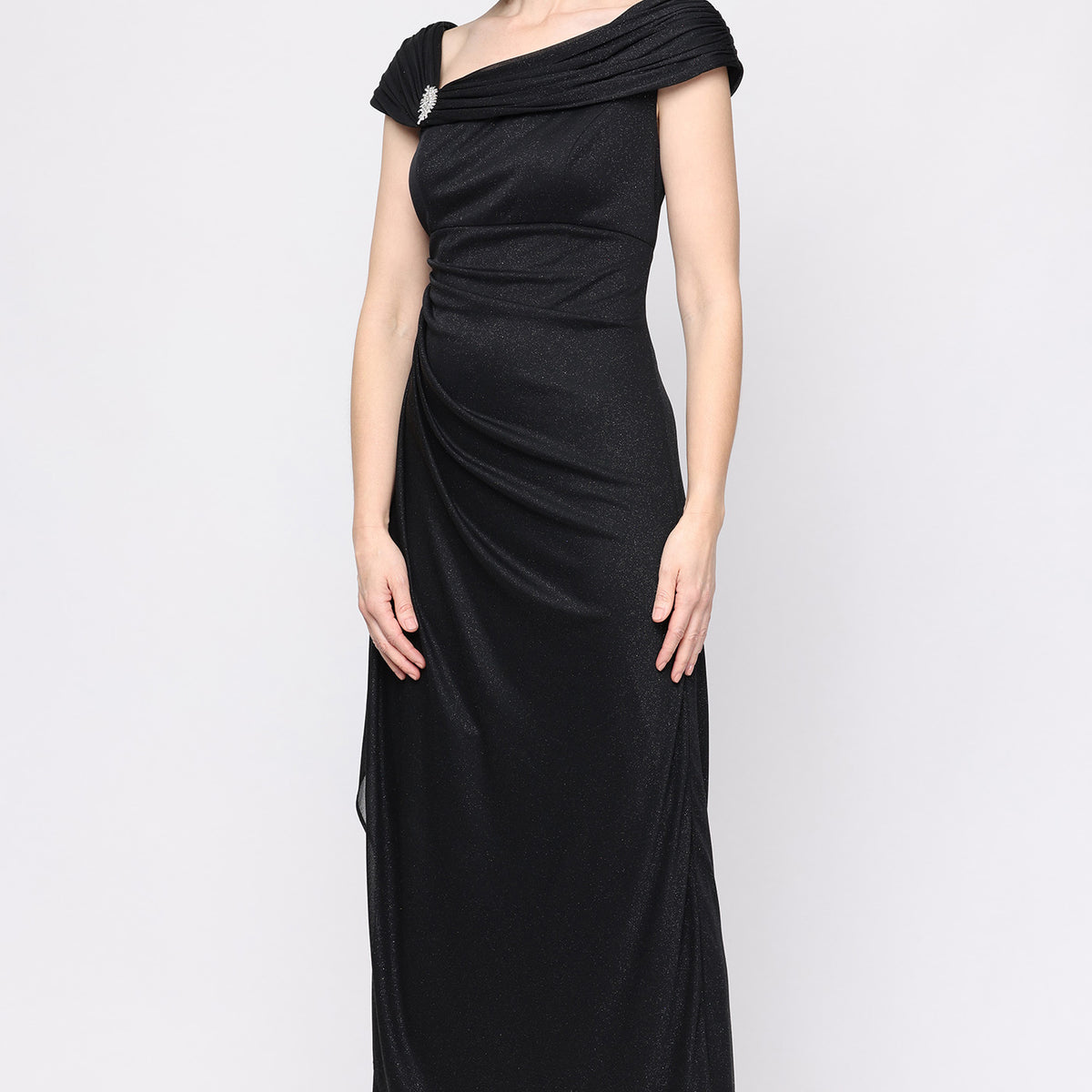 Petite Black Tie Gown