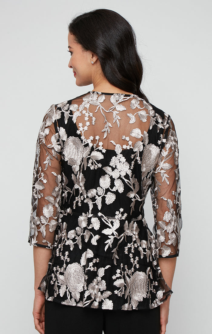 black / taupe