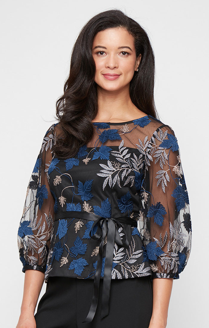 Dressy Tops Alex Evenings Twin Sets Petite Women's Dressy Blouses