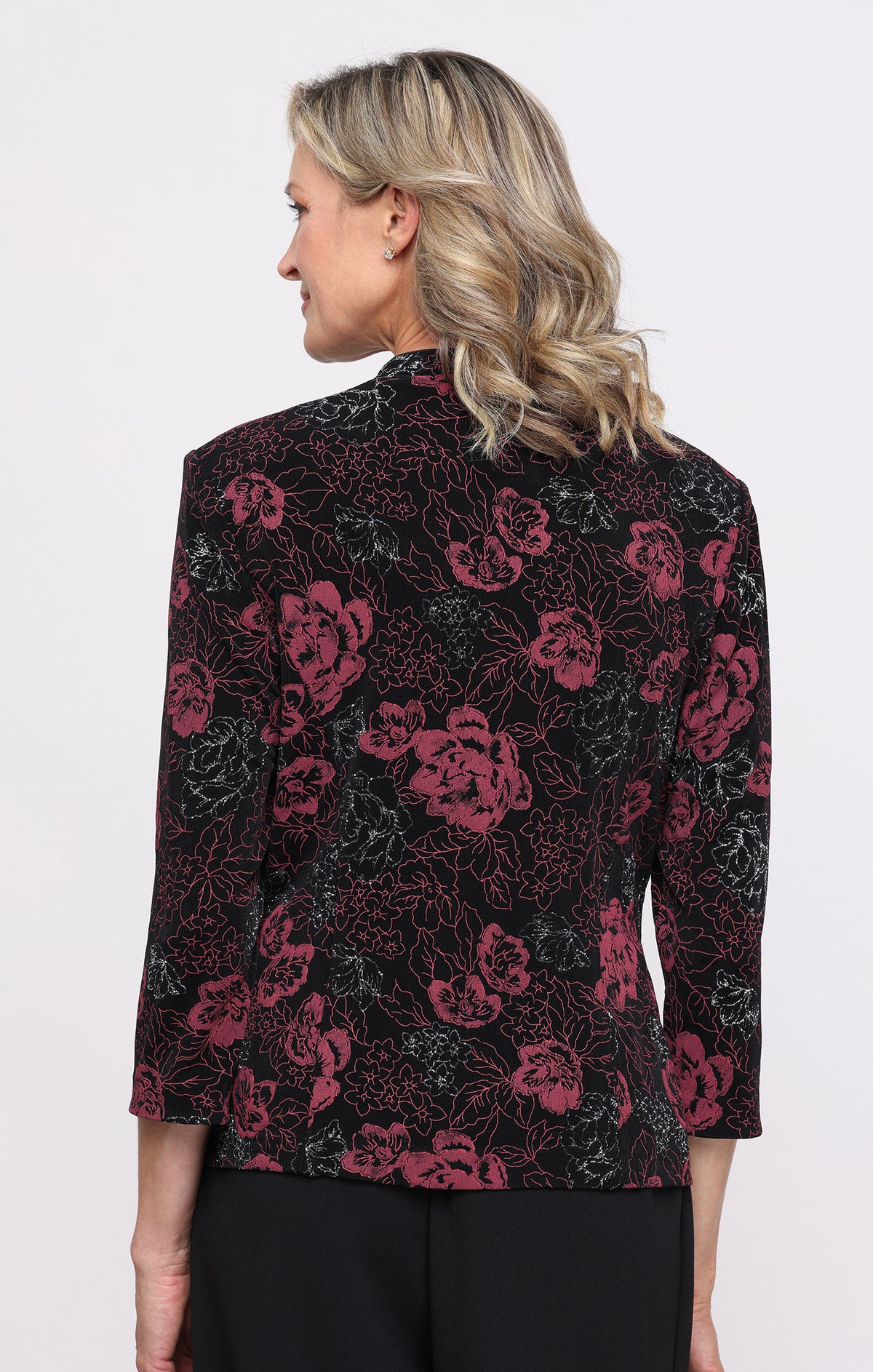 black / red 