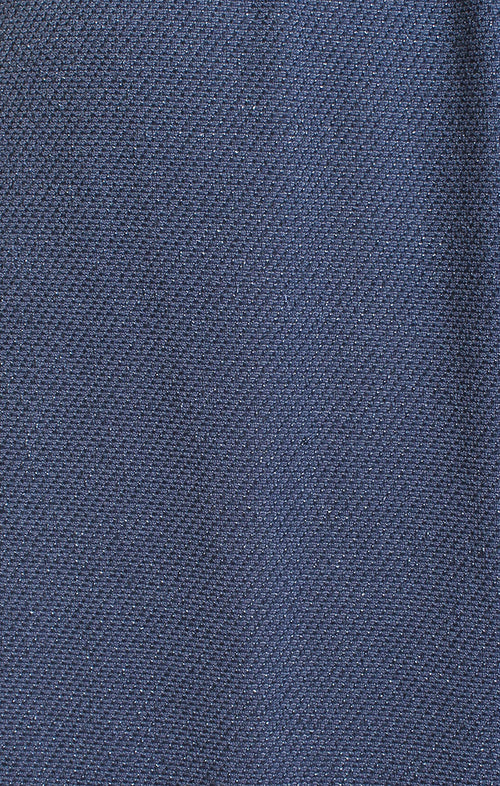 Petite - Straight Leg Metallic Knit Pant