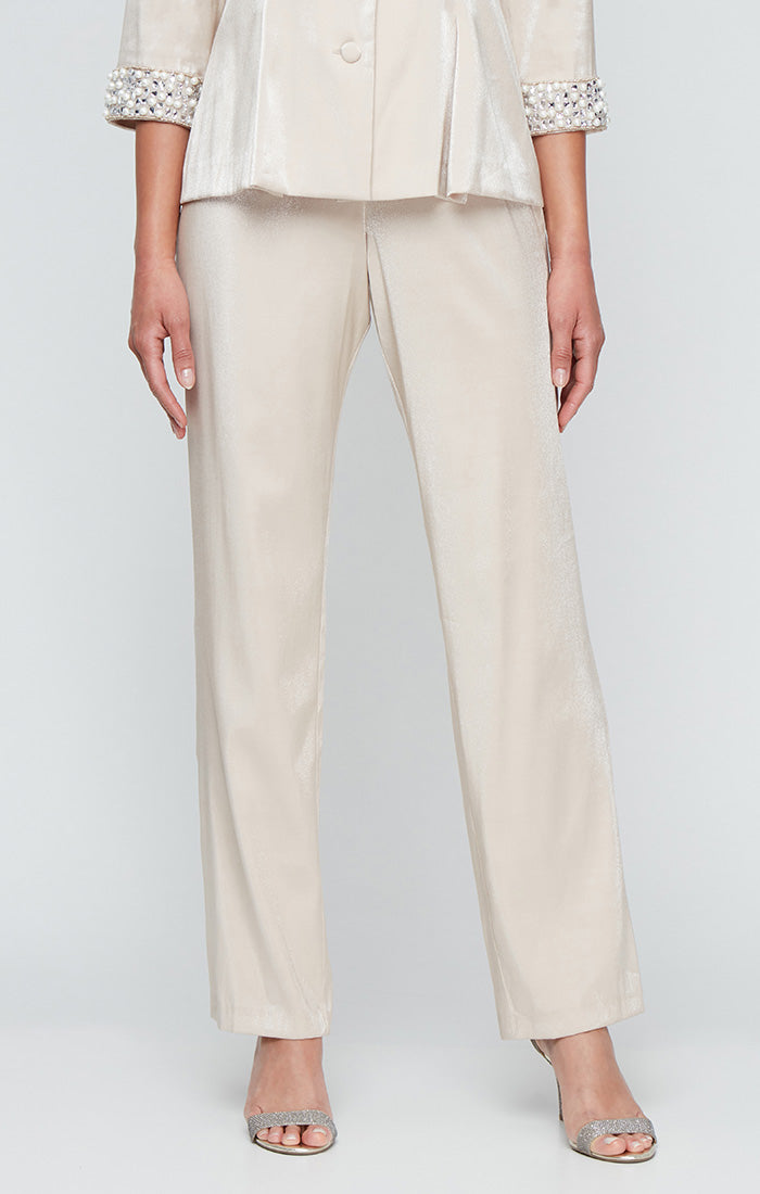 Regular - Straight Leg Stretch Shimmer Pant