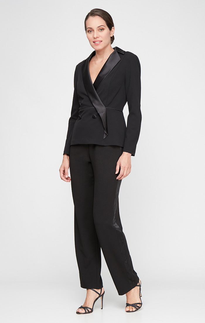 Two-Piece Tuxedo Pantsuit