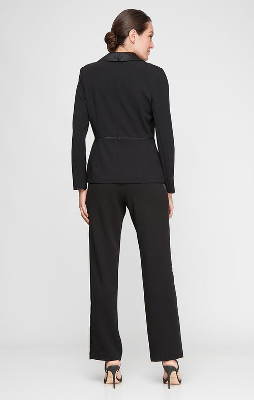 Two-Piece Tuxedo Pantsuit