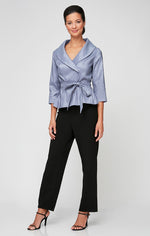 Taffeta Blouse & Chiffon Pant