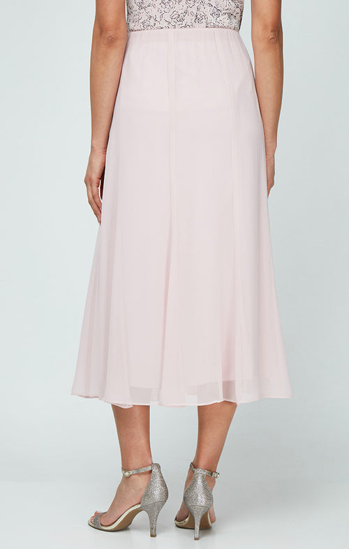 Tea-Length Chiffon Skirt