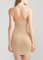 Bustless Zoned Shaping Slip with Adjustable Straps - alexevenings.com