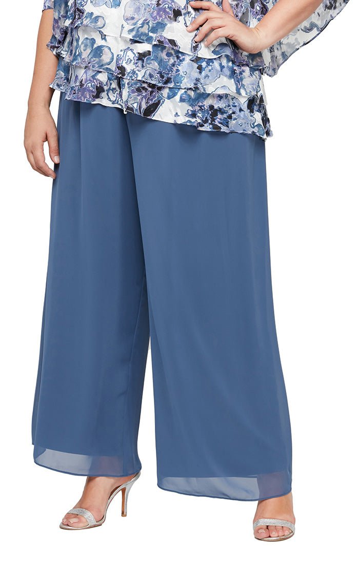 Plus Chiffon Pant