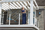 Long Rosette Sequin Lace Off-the-Shoulder Dress - alexevenings.com