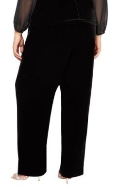 Plus Flat Front Pant - alexevenings.com